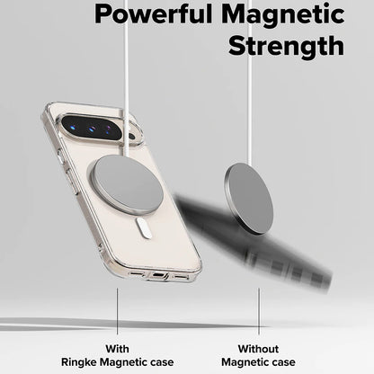 Coque MagSafe pour Google Pixel 10 Pro XL, Ringke, Fusion, Transparente