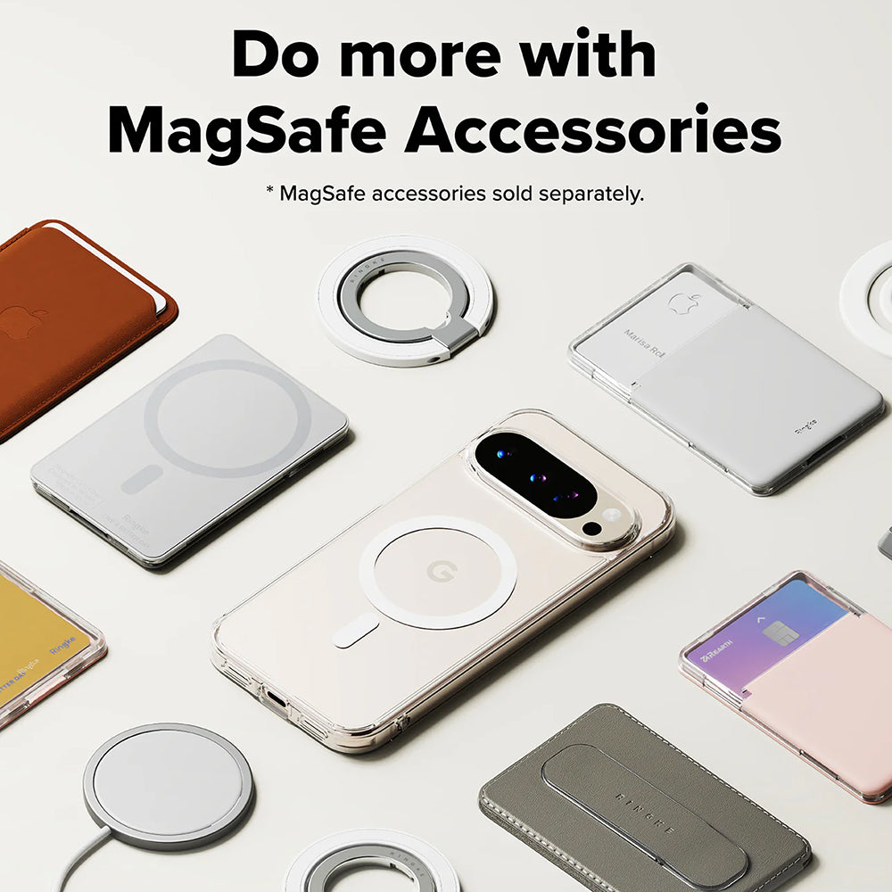Coque MagSafe pour Google Pixel 10 Pro XL, Ringke, Fusion, Transparente