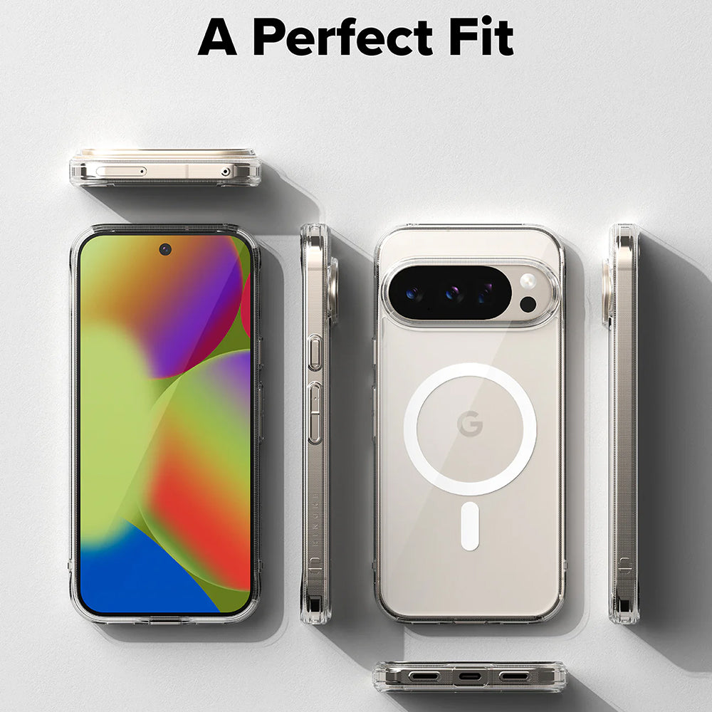 Coque MagSafe pour Google Pixel 10 Pro XL, Ringke, Fusion, Transparente