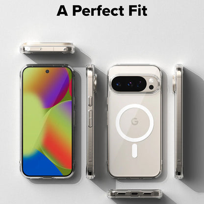 Coque MagSafe pour Google Pixel 10 Pro XL, Ringke, Fusion, Transparente