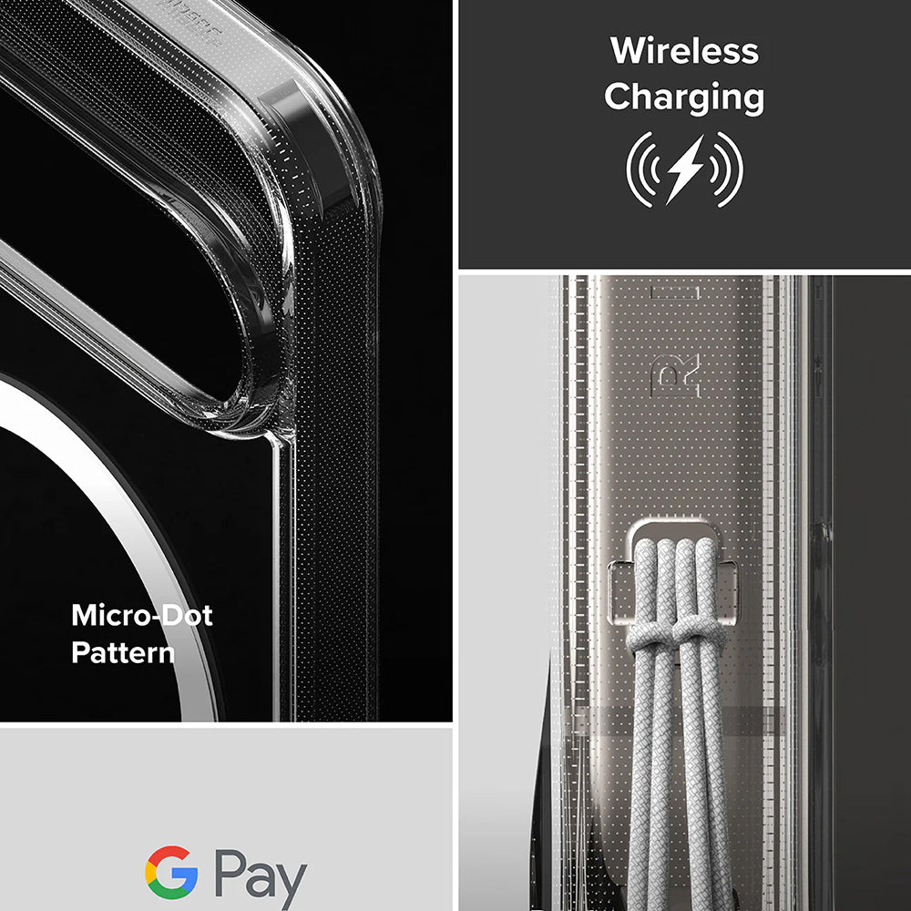 Coque MagSafe pour Google Pixel 10 Pro XL, Ringke, Fusion, Transparente