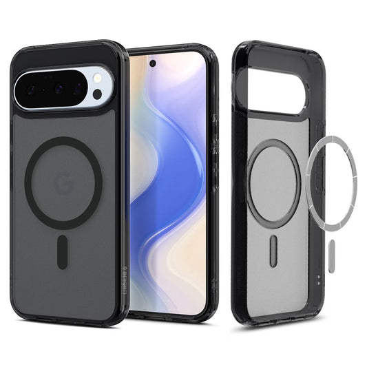 Coque MagSafe pour Google Pixel 10 Pro XL, Spigen, Ultra Hybrid, Noir Satiné ACS09726