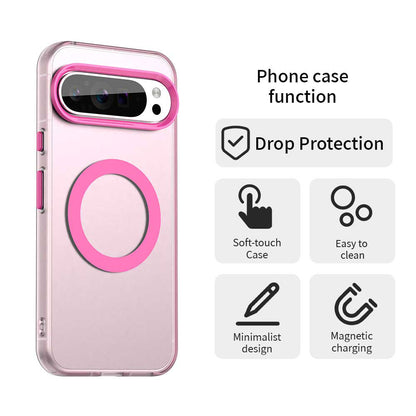 Coque MagSafe pour Google Pixel 10 Pro XL, Techsuit, CandyCase, Rose