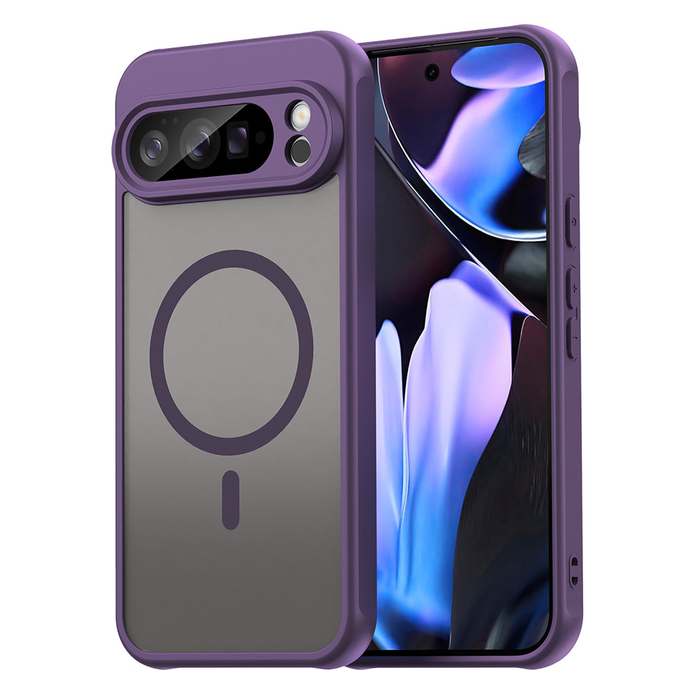 Coque MagSafe pour Google Pixel 10 Pro XL, Techsuit, HaloFrost II, Violet