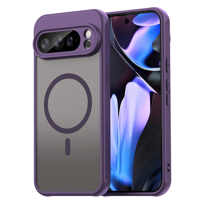 Coque MagSafe pour Google Pixel 10 Pro XL, Techsuit, HaloFrost II, Violet