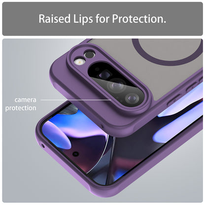 Coque MagSafe pour Google Pixel 10 Pro XL, Techsuit, HaloFrost II, Violet