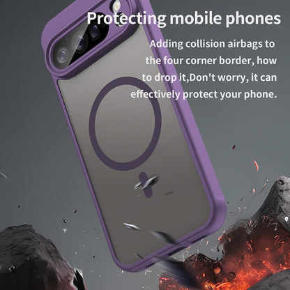 Coque MagSafe pour Google Pixel 10 Pro XL, Techsuit, HaloFrost II, Violet