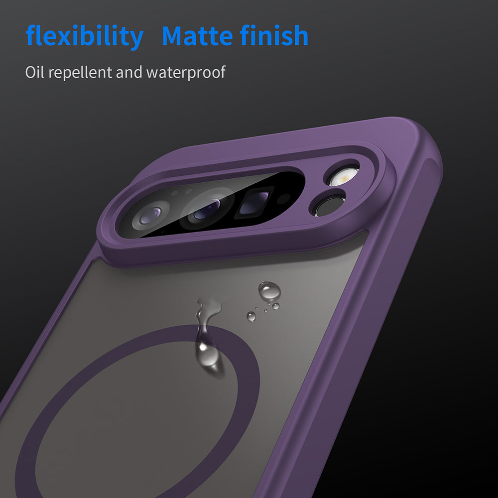 Coque MagSafe pour Google Pixel 10 Pro XL, Techsuit, HaloFrost II, Violet