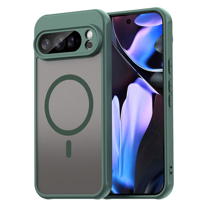 MagSafe Case for Google Pixel 10 Pro XL, Techsuit, HaloFrost II, Green
