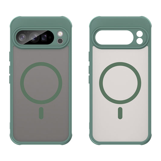 Coque MagSafe pour Google Pixel 10 Pro XL, Techsuit, HaloFrost II, Vert