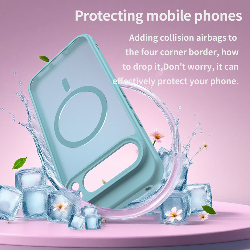 Étui MagSafe pour Google Pixel 10 Pro XL, Techsuit, HaloFrost II, Vert Clair