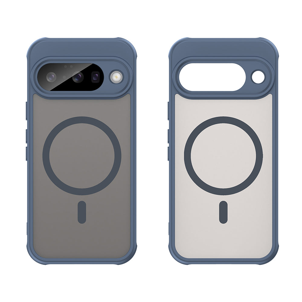 Coque MagSafe pour Google Pixel 10, Techsuit, HaloFrost II, Bleu marine