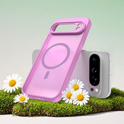 Coque MagSafe pour Google Pixel 10, Techsuit, HaloFrost II, Rose