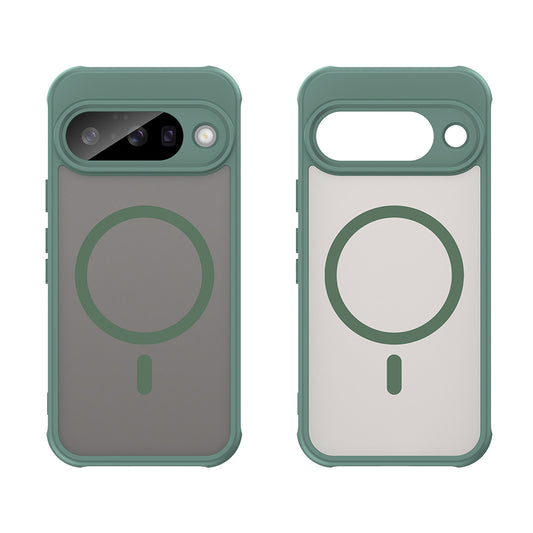 Coque MagSafe pour Google Pixel 10, Techsuit, HaloFrost II, Vert