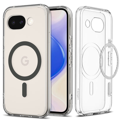 Coque MagSafe pour Google Pixel 10a, Spigen, Ultra Hybrid, Gris Transparent ACS11277