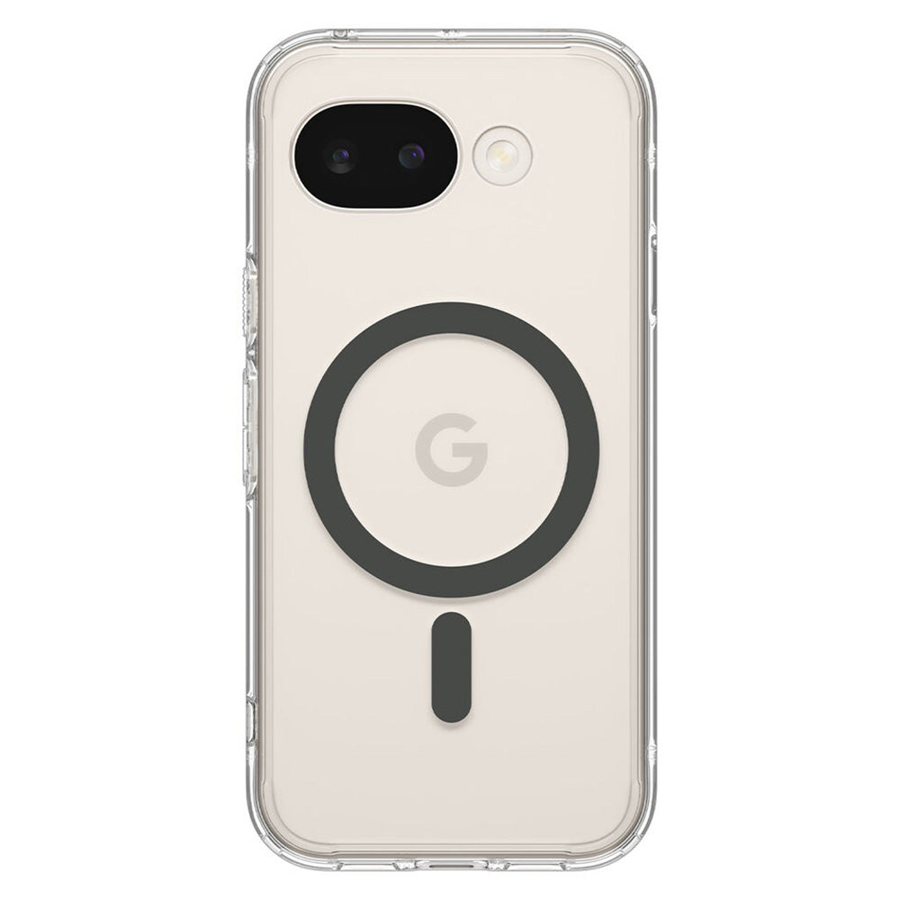 Coque MagSafe pour Google Pixel 10a, Spigen, Ultra Hybrid, Gris Transparent ACS11277