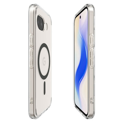 Coque MagSafe pour Google Pixel 10a, Spigen, Ultra Hybrid, Gris Transparent ACS11277