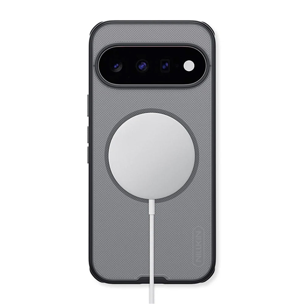 MagSafe Case for Google Pixel 11, Nillkin Super Shield Pro, Satin Black Transparent