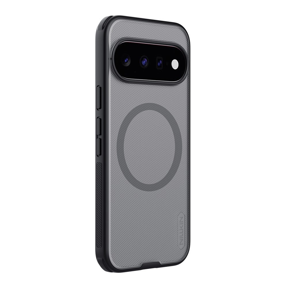 MagSafe Case for Google Pixel 11, Nillkin Super Shield Pro, Satin Black Transparent
