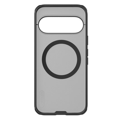 Coque MagSafe pour Google Pixel 11 Pro, Nillkin, Super Shield Pro, noire transparente satinée