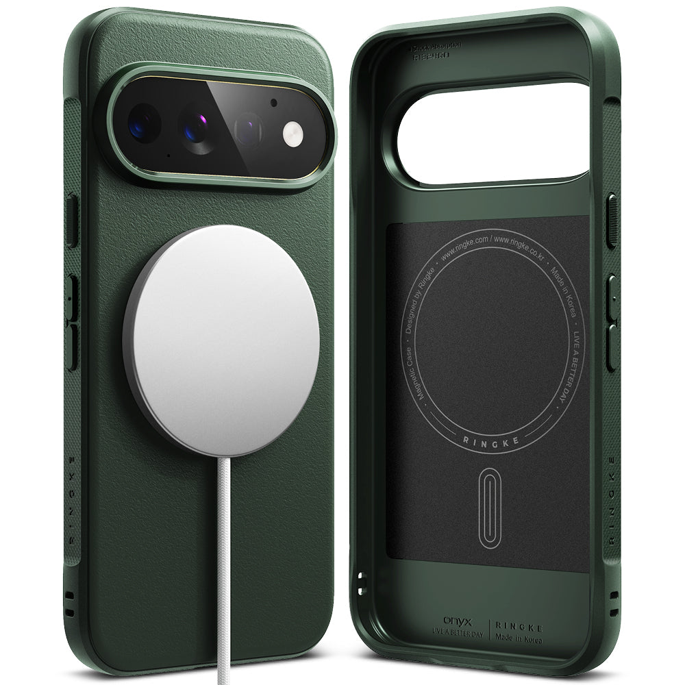 Coque MagSafe pour Google Pixel 11 Pro, Ringke, Onyx, Vert Foncé