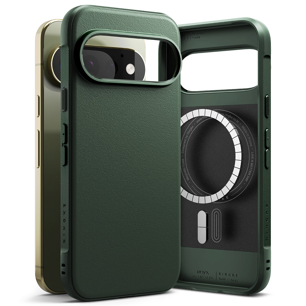 Coque MagSafe pour Google Pixel 11 Pro, Ringke, Onyx, Vert Foncé