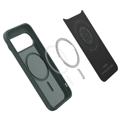 Coque MagSafe pour Google Pixel 11 Pro, Spigen, Liquid Air, Vert ACS11858
