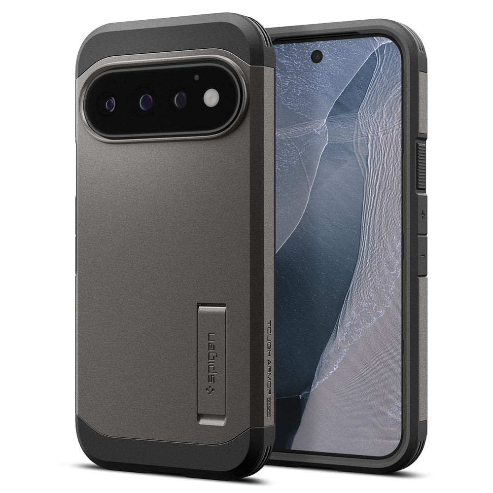 Coque MagSafe pour Google Pixel 11 Pro, Spigen, Tough Armor, Gris ACS11860