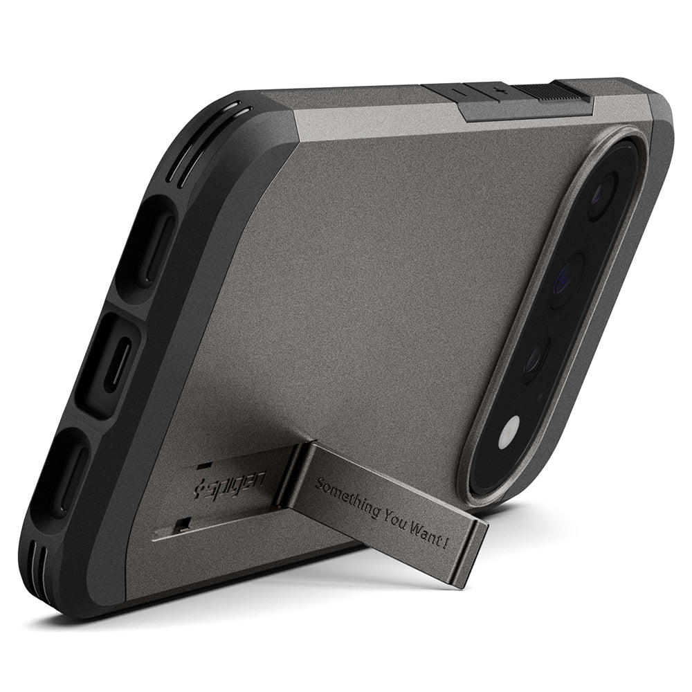 Coque MagSafe pour Google Pixel 11 Pro, Spigen, Tough Armor, Gris ACS11860