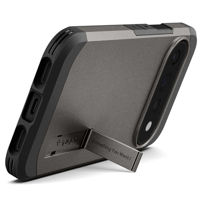 Coque MagSafe pour Google Pixel 11 Pro, Spigen, Tough Armor, Gris ACS11860