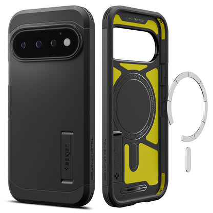 Coque MagSafe pour Google Pixel 11 Pro, Spigen, Tough Armor, Noire ACS11433