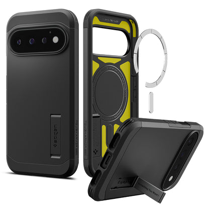 Coque MagSafe pour Google Pixel 11 Pro, Spigen, Tough Armor, Noire ACS11433