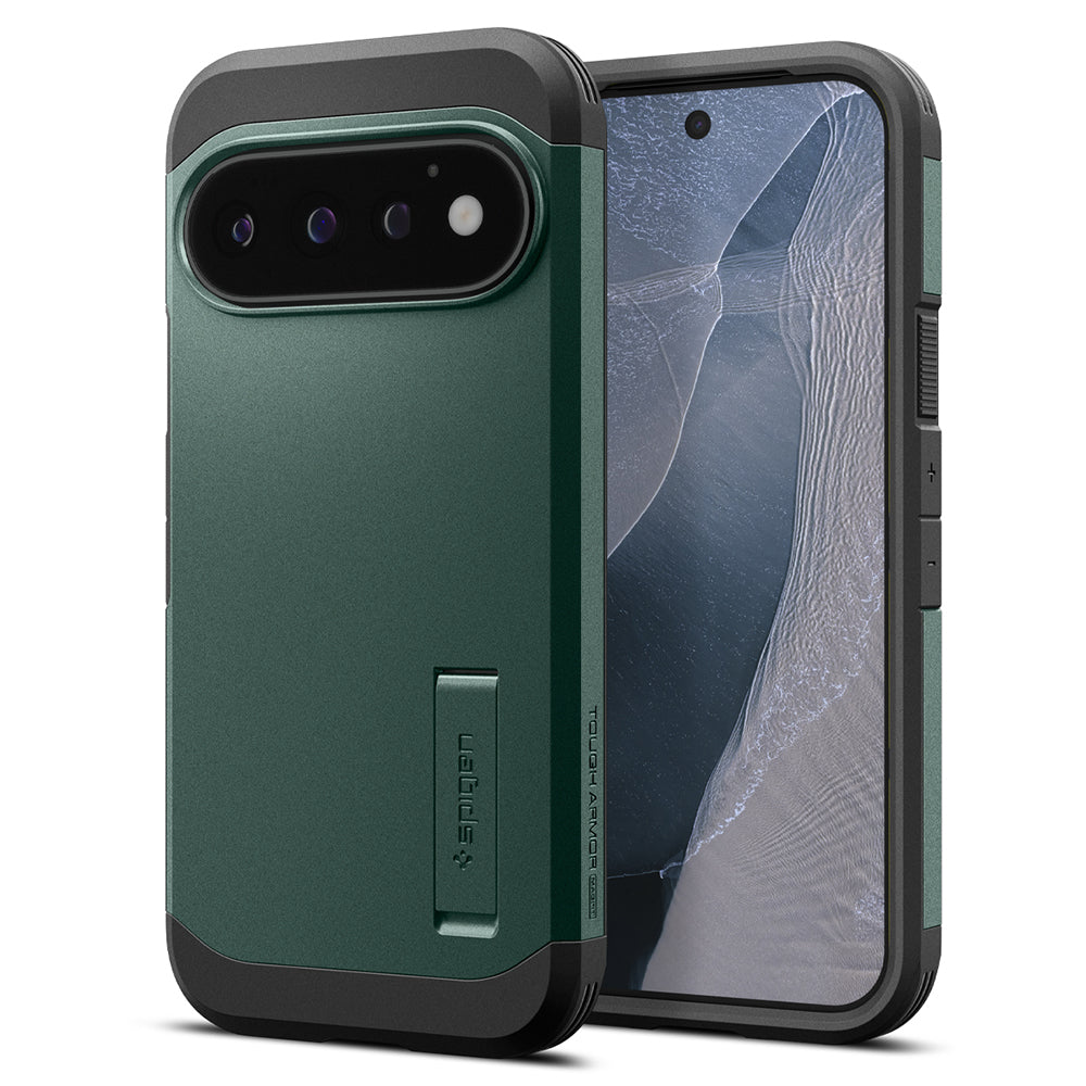 Coque MagSafe pour Google Pixel 11 Pro, Spigen, Tough Armor, Vert ACS11859