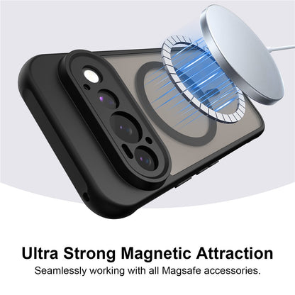 Coque MagSafe pour Google Pixel 11 Pro, Techsuit, HaloFrost II, Dorée