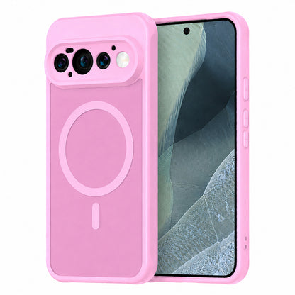 Coque MagSafe pour Google Pixel 11 Pro, Techsuit, HaloFrost II, Rose