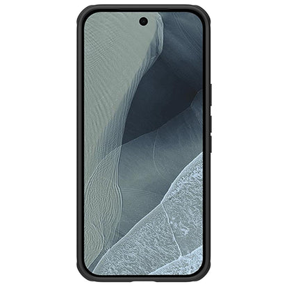 Coque MagSafe pour Google Pixel 11 Pro XL, Nillkin, Super Shield Pro, noire transparente satinée