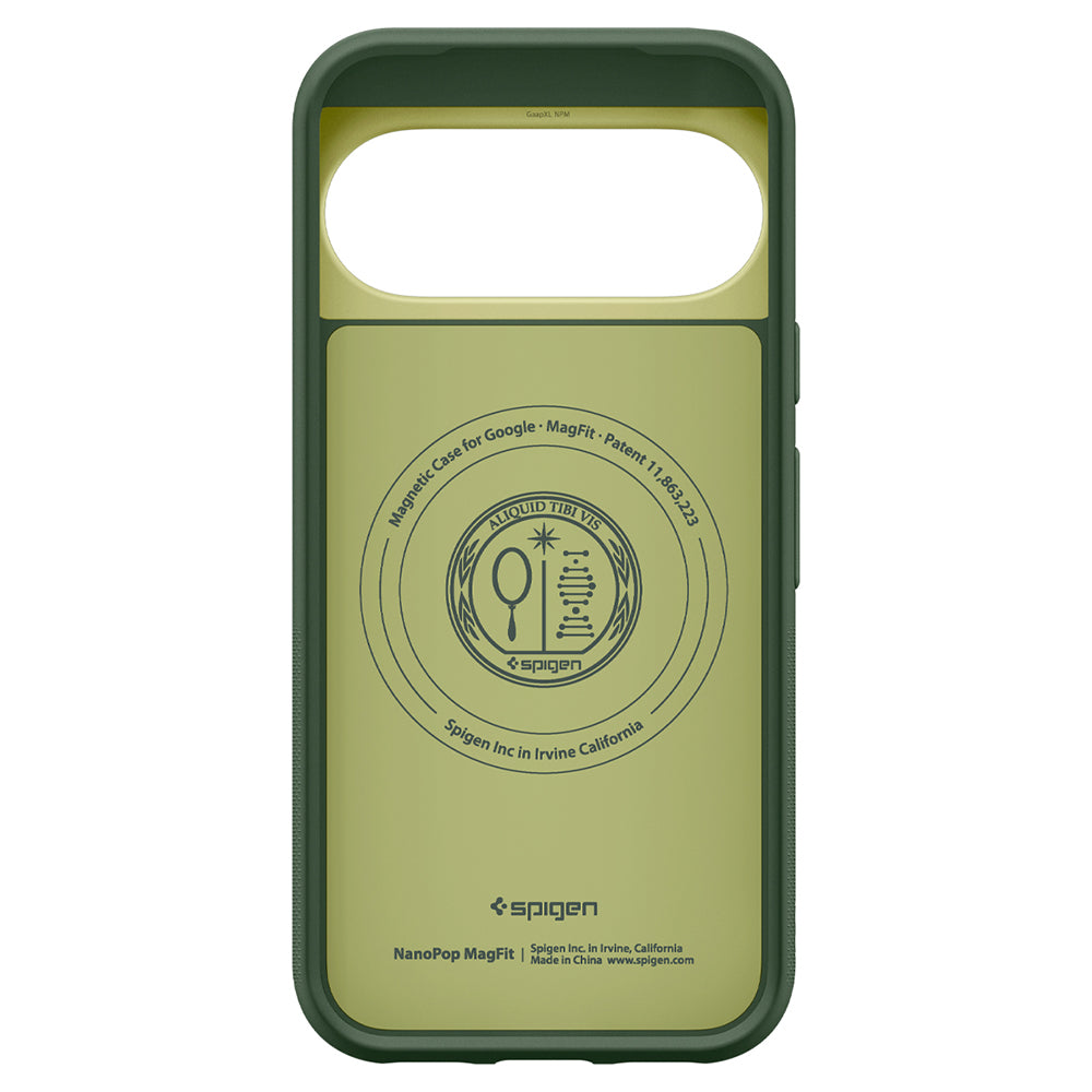 MagSafe Case for Google Pixel 11 Pro XL, Spigen, Caseology Nano Pop, Green ACS11456