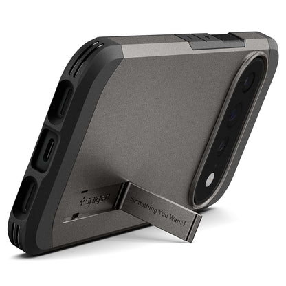 Coque MagSafe pour Google Pixel 11 Pro XL, Spigen, Tough Armor, Gris ACS11865