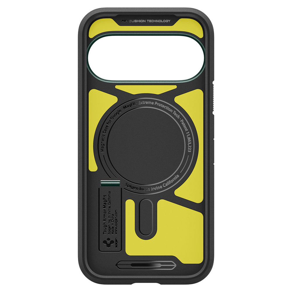 Coque MagSafe pour Google Pixel 11 Pro XL, Spigen, Tough Armor, Vert ACS11864