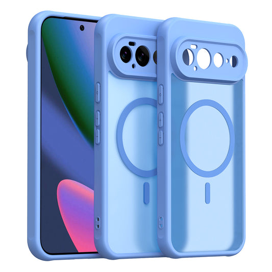 MagSafe Case for Google Pixel 11 Pro XL, Techsuit, HaloFrost II, Blue