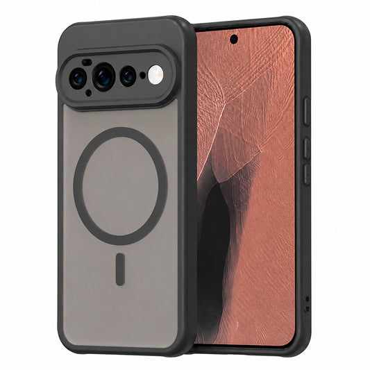 Coque MagSafe pour Google Pixel 11 Pro XL, Techsuit, HaloFrost II, Noire