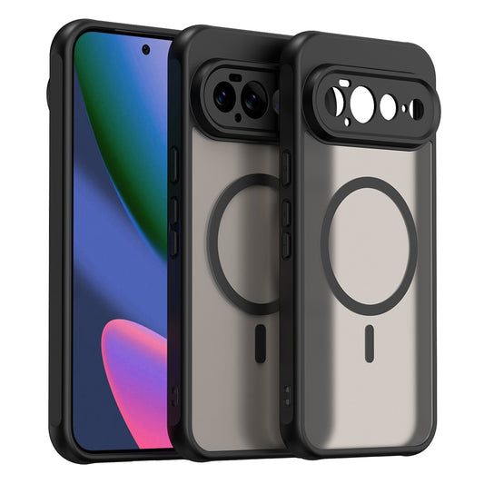 Coque MagSafe pour Google Pixel 11 Pro XL, Techsuit, HaloFrost II, Noire
