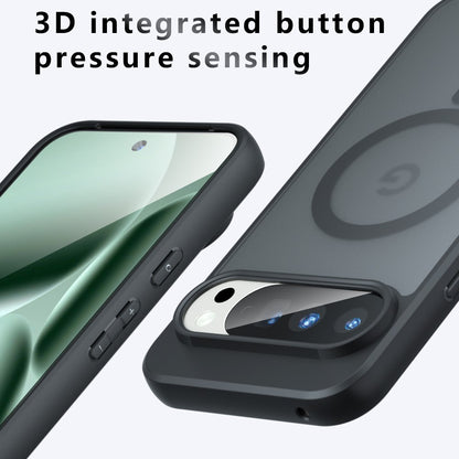 Coque MagSafe pour Google Pixel 11 Pro XL, Techsuit, PureFrost, Noir Satiné