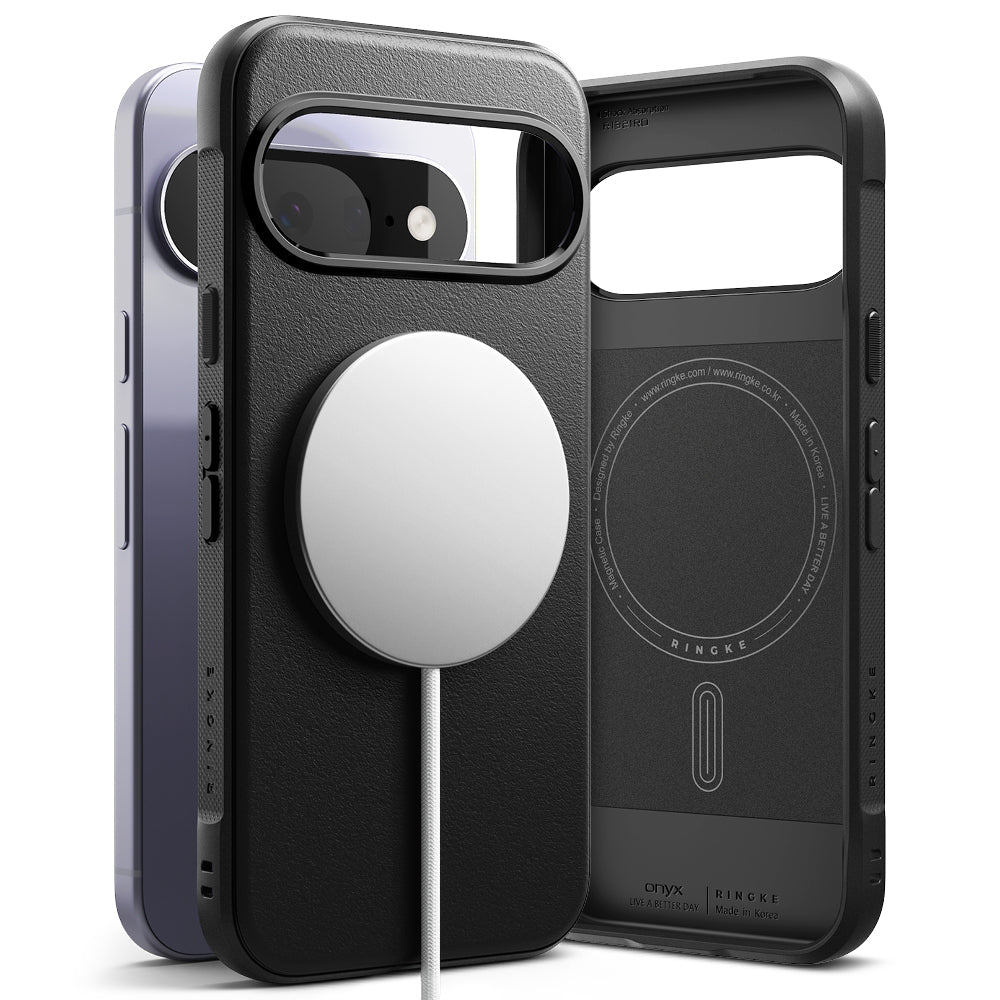 Coque MagSafe pour Google Pixel 11, Ringke, Onyx, Noire