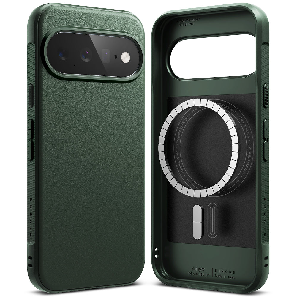 Coque MagSafe pour Google Pixel 11, Ringke, Onyx, Vert Foncé