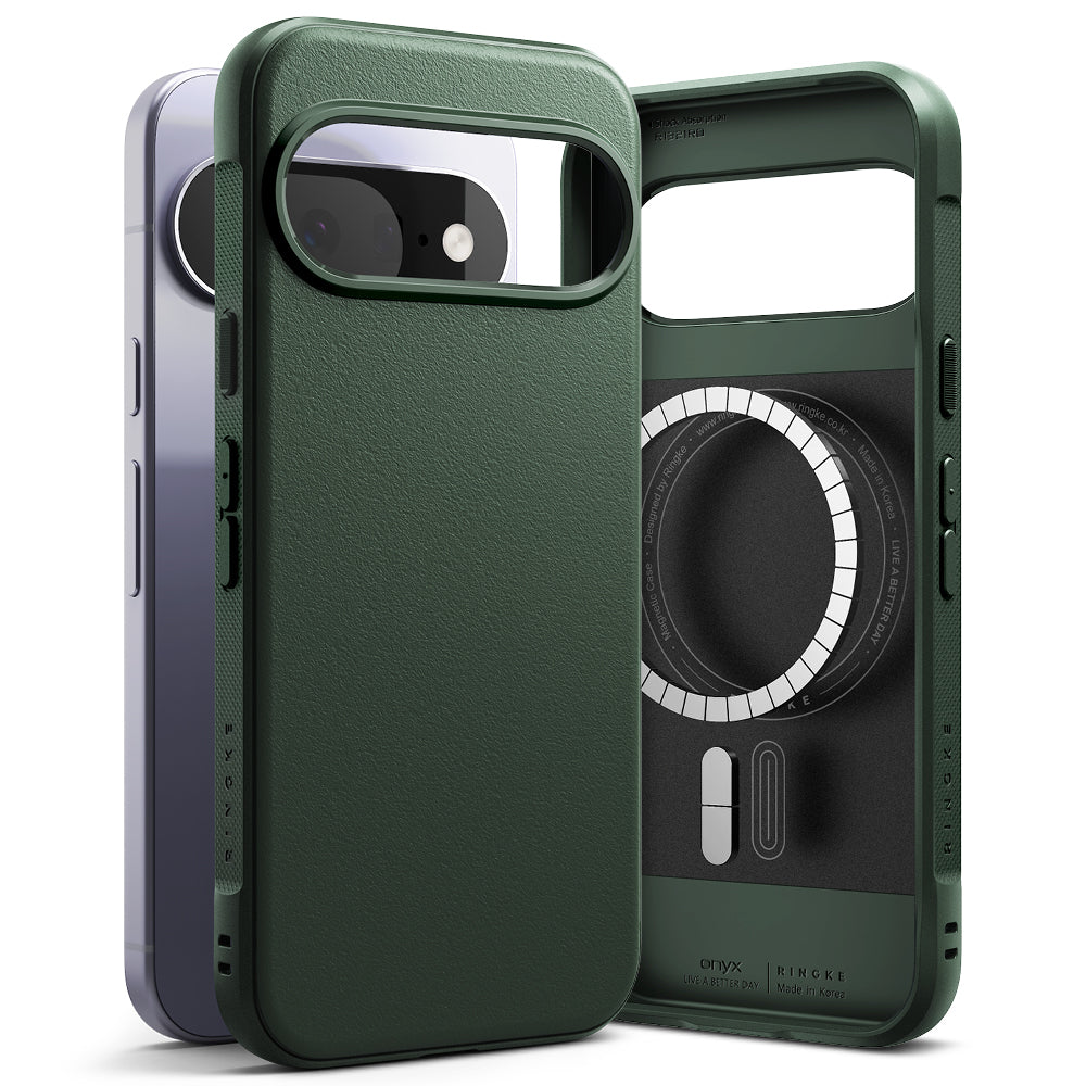 Coque MagSafe pour Google Pixel 11, Ringke, Onyx, Vert Foncé