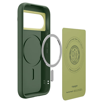 Coque MagSafe pour Google Pixel 11, Spigen, Caseology Nano Pop, Vert ACS11446