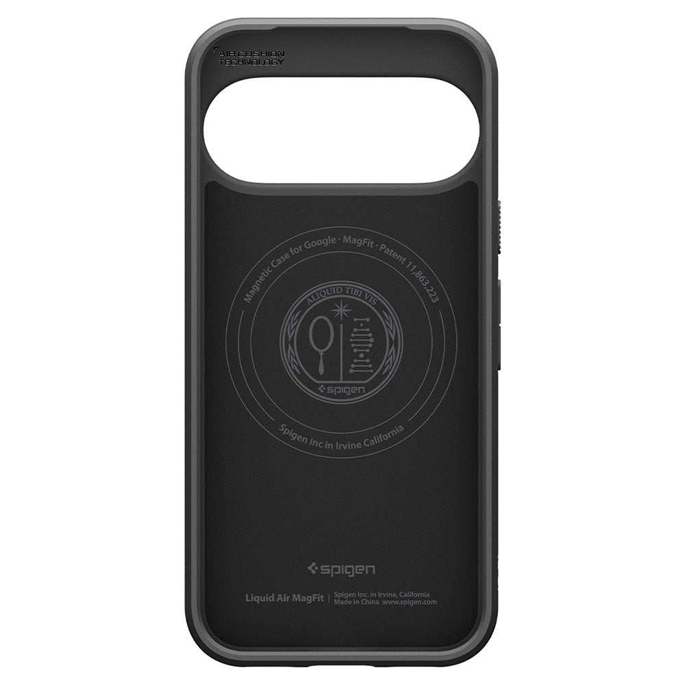 Coque MagSafe pour Google Pixel 11, Spigen, Liquid Air, Noir Mat ACS11439