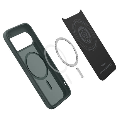 Coque MagSafe pour Google Pixel 11, Spigen, Liquid Air, Vert ACS11853