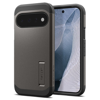 Coque MagSafe pour Google Pixel 11, Spigen, Tough Armor, Gris ACS11855